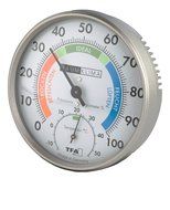 Wetterladen Klimatest 45.2030.50 Synthetic Hair Precision Hygrometer Anthracite