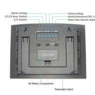 Londa Weather Station,Digital Weather Forecast Station, Indoor/Outdoor Temperature Humidity Monitor, Wireless... N6
