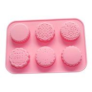 Silicone Cake Mold Round Moon Cake Mold Soap Mold