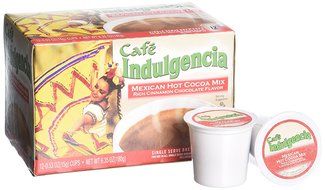Caf&eacute; Indulgencia Mexican Hot Chocolate, 12 Count (Pack of 6) (Compatible with 2.0 Keurig Brewers)