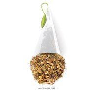 Tea Fort&eacute;&reg; BULK PACK White Ginger Pear White Tea, 48 Handcrafted Pyramid Tea Infusers
