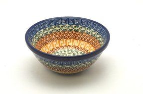 Polish Pottery Bowl - Salad/Cereal - Autumn