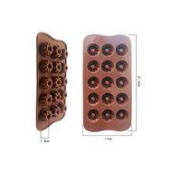 Round Flower Shaped Fondant Cake Chocolate Pan Candy Silicone Mold Baking Pan Cake Mould Decoration