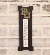 Henson Metal Works 2500-48 Baylor University Collegiate Logo Outdoor Thermometer