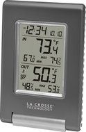 La Crosse Technology WS-9080U-IT Wireless IN/OUT Temperature Station featuring Atomic Self-setting time &amp; MIN/...