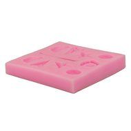 Mr.S Shop 3D Baseball Hat Baseball Bat Baseball Silicone Mold Fondant Chocolate Biscuit Candy Mold DIY Baking...