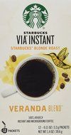 Starbucks VIA Veranda Blend&ordf;, 12 count