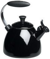 Le Creuset Enamel-on-Steel Halo 1-1/2-Quart Teakettle, Cherry
