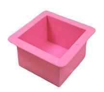 Square Ice Cube Silicone Soap Mold Ice Tray 6*6*3Cm Chocolate Molds Cake Baking Tools