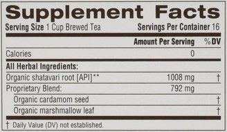 Traditional Medicals Tea, Organic, Mother&#039;s Milk Shatavari (Pack of 6) N5
