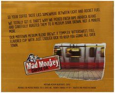 Mad Monkey Coffee Capsules, Swingin Bold, 48 Count N4