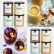 NordicNordic Chaga Mushroom Tea, Wild Grown, Product of Finland (Cinnamon) N12