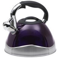 Creative Home Crescendo Whistling Tea Kettle, 3.1-Quart, Black