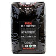 Death Wish Organic USDA Certified Whole Bean Coffee, 16 Ounce Bag N8