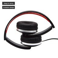 Lightweight Foldable Headphones Adjustable Headband Headsets with Microphone and volume control 3.5mm for kids...