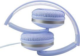 Lightweight Foldable Headphones Adjustable Headband Headsets with Microphone and volume control 3.5mm for kids... N4