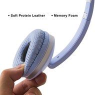 Lightweight Foldable Headphones Adjustable Headband Headsets with Microphone and volume control 3.5mm for kids... N5