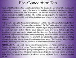 Herb Lore Organic Pre-Conception Fertility Tea For Women, Loose Leaf 2.5 ounces - Improve Chances of Getting Pregnant N2