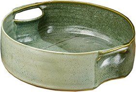 Round Stoneware Casserole Dish