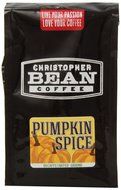Christopher Bean Coffee Flavored Decaffeinated Ground Coffee, Pumpkin Spice, 12 Ounce N3