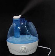 ELECSHELL Ultrasonic Home Aroma Humidifier -2L Air Diffuser Purifier Lonizer Atomizer 110V Blue &amp; White (US Standard) N3