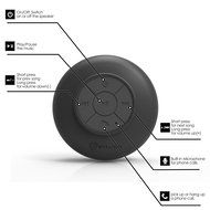 Stalion SS-SHWR-BTBLU Waterproof Bluetooth Portable Audio System (Cyan Blue) N4