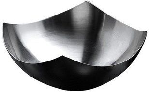 American Metalcraft SB3 Bowls, 7.25" Length x 7.25" Width, Silver