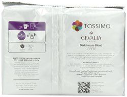 Gevalia Dark House Blend, 12-Count T-Discs for Tassimo Coffeemakers(Pack of 2) N2