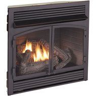 Duluth Forge Dual Fuel Vent Free Fireplace Insert - 32,000 BTU, Remote Control, FDF400RT-ZC N2