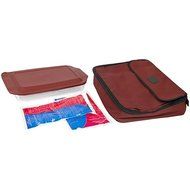 Pyrex 5-Piece Portables Glass Bakeware Set with Insulated Carrier