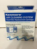 Kenmore~Air Cleaning System~ 32 83137~ Dual Filter Replacement Cartridge~ Made in the USA~