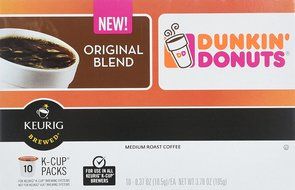 Dunkin' Donuts Coffee for K-cup Pods, Original Blend, 60 Count N4