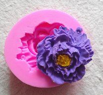 Design 180 Flower Shape Silicone 3D Cake Fondant Mold, Cake Decoration Tool, Food Grade Material