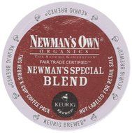 Newman's Own Organics Special Blend Extra Bold Coffee Keurig K-Cups, 18 Count N3