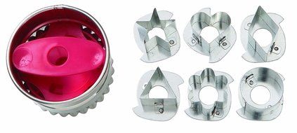 Wilton Round Linzer Cookie Cutter Set N6