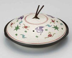 Takara for 1-2 persons 7.3inch Donabe Japanese Hot pot White Ceramic Made in Japan