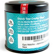 Epic Matcha Green Tea Powder - USDA Organic - Best Culinary Grade - Free 37+ Smoothie &amp; Baking Recipes and... N12
