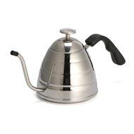 POUR OVER Coffee Kettle 0.9L with THERMOMETER Built-in For Perfect Hand Drip Coffee, Polished Chrome N2