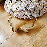 Party Supplies Cartoon Hedgehog Shape Cookie Cutter, Stainless Steel N2