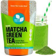 Epic Matcha Green Tea Powder - USDA Organic - Best Culinary Grade - Free 37+ Smoothie &amp; Baking Recipes and... N18
