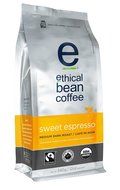 Ethical Bean Coffee Decaf, Dark Roast, Whole Bean, 12-Ounce Bag N5