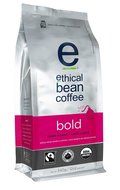 Ethical Bean Coffee Decaf, Dark Roast, Whole Bean, 12-Ounce Bag N6
