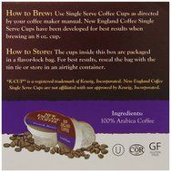 New England Coffee Breakfast Blend, 72 Count N2
