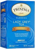 Twinings Lady Grey Decaf Tea, Tea Bags, 20 ct N2