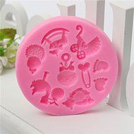 &quot;Silicone Goose Feet Cartoon Fondant Chocolate Mold Mould Cake Decoration&quot; shopping