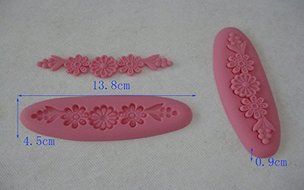 silicone lace fondant mold/ cake decorating mould/decorative tools/cake tools/sugar/FDA/LFBG food grade N7