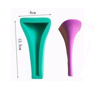 HUAL Fondant Cake Decorating Silicone Gum Paste Cupcake Decoration Mold Heel of High-heeled Shoes Green N2