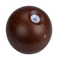 Dacawin LED Touch Aroma Ultrasonic Humidifier USB Essential Oil Diffuser Air Purifier (brown)