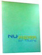 Nu-Aera Air Filter&trade;, 20&quot;x25&quot;x1&quot;, 4-Pack N2