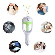 Sunnyhome007 50ml 2-in-1 Portable Mini USB Car Air Humidifier and Aromatherapy Essential Oil Diffuser, Air Purify... N3